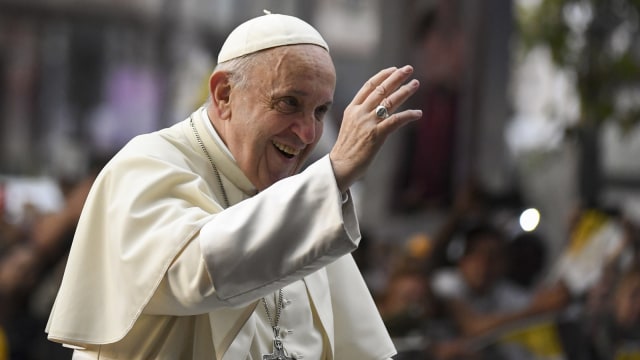 Paus Fransiskus. (Foto: AFP/Eitan Abramovich)