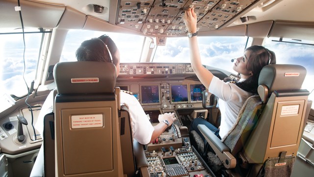 Ilustrasi pilot.  (Foto: dok. Garuda Indonesia)
