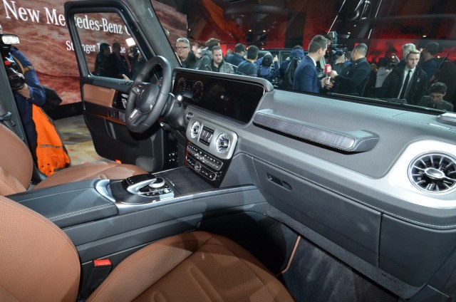 Interior Mercedes Benz G-Class (Foto: dok. carscoops)