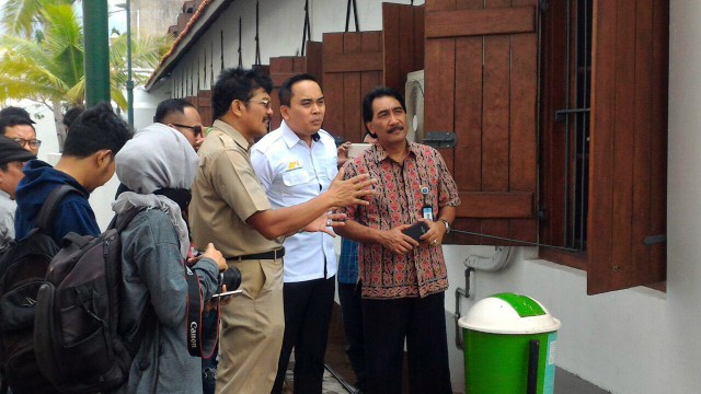 Kunjungan Ketua AMI ke Museum Bahari. (Foto: Dok. Asosiasi Museum Indonesia)