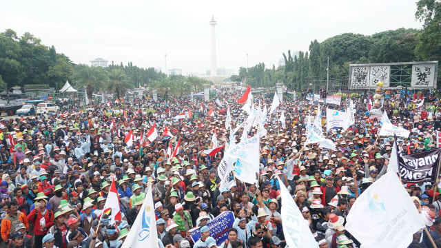 Demo Aliansi Nelayan Indonesia  (Foto: Helmi Afandi/kumparan)