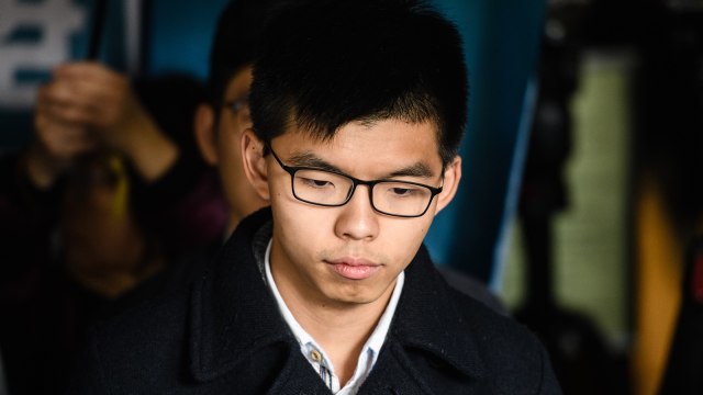 Joshua Wong (Foto: AFP/Wallace)