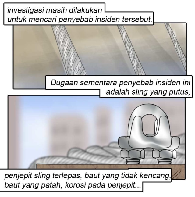 Komik: Tentang Ambruknya Selasar Bursa Efek Indonesia (4)