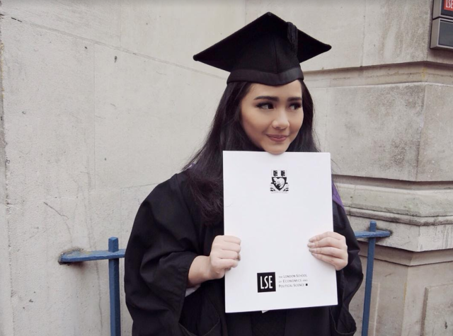 Gita Gutawa lulus kuliah (Foto: Instagram @gitagut)