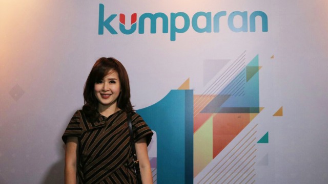 Grace Natalie di ulang tahun kumparan (Foto: Puti Cinintya Arie Safitri/kumparan)