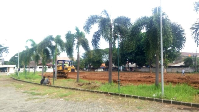 Lahan rumah DP 0 Persen Klapa Village. (Foto: Dok. Pemprov DKI Jakarta)