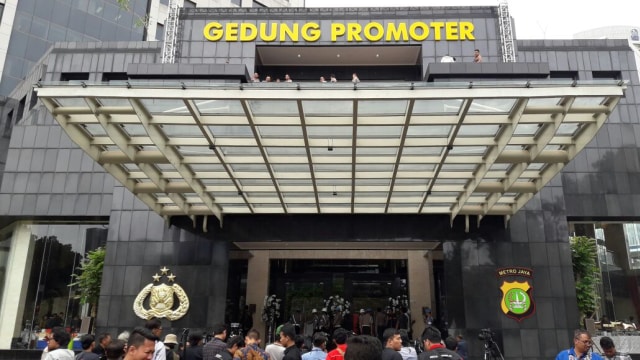 Gedung Promoter Polda Metro Jaya (Foto: Fadjar Hadi/kumparan)