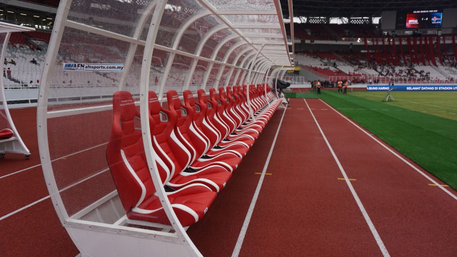 Bench Stadion GBK (Foto: Yudhistira Amran Saleh/kumparan)