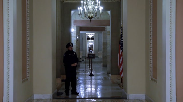 Pemerintah AS tutup. (Foto: Reuters/Yuri Gripas)