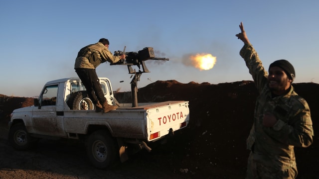 Konflik Turki (Foto: AFP/ Nazeer Al-Khatib)