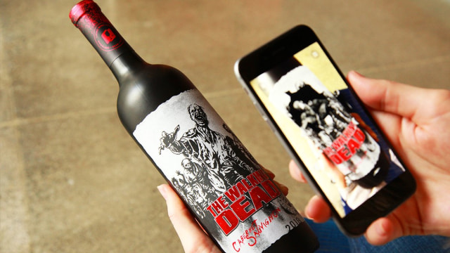 Walking Dead wine (Foto: Twitter @TheWalkingDead)