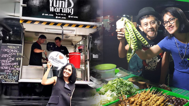 Artis yang buka bisnis warung makanan (Foto:  Instagram/@ayamkeramas,  @yunis_warung)