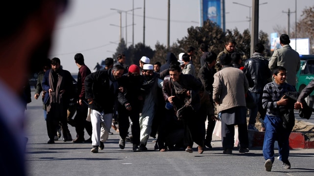 Serangan di Hotel Kabul, Afghanistan (Foto: REUTERS/Mohammad Ismail)