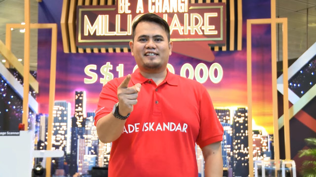 Ade Iskandar Roni, pemenang tahun 2017 (Foto: youtube Changi Airport)
