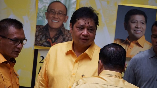 Ketum Golkar Airlangga (Foto:  Fitra Andrianto/kumparan)