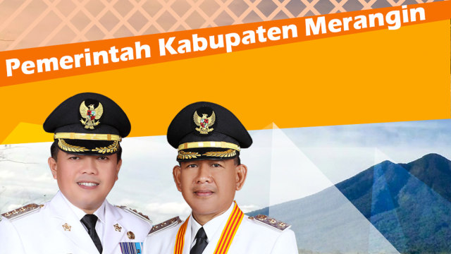 Bupati dan wakil bupati Kabupaten Merangin (Foto: www.meranginkab.go.id)