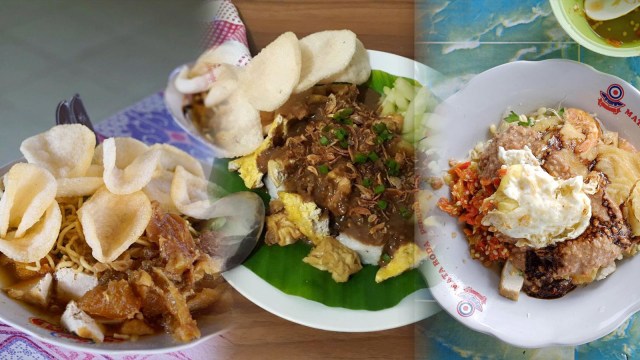 Makanan tradisional berbahan tahu (Foto: IG. @nina_epicure, @mgrt.erna, @javafoodie )