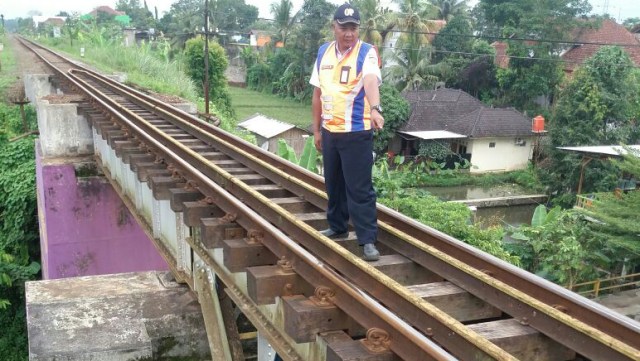 Jalur kereta api di Jawa Barat aman pascagempa (Foto: Dok. Daops 2)