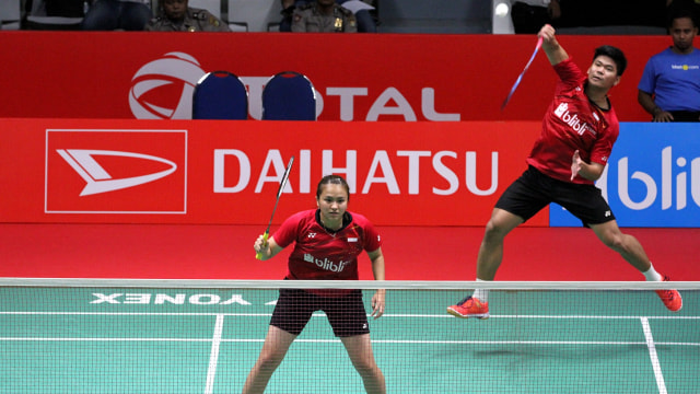 Praveen/Melati di Indonesia Masters 2018. (Foto: PP PBSI)