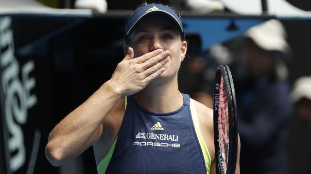 Kerber lolos ke semifinal Australia Terbuka 2018. (Foto: REUTERS/Issei Kato)