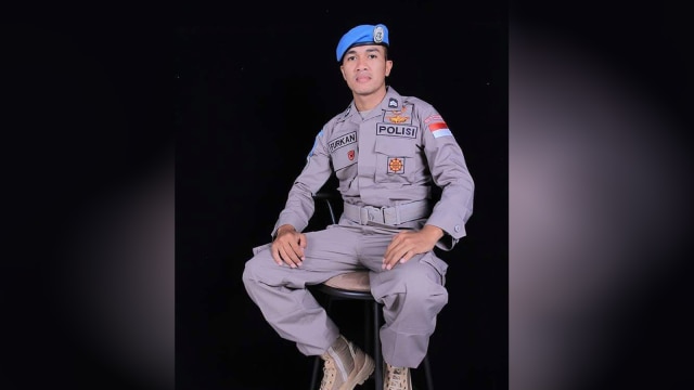 Brigadir Furkan, ajudan Kapolda NTT (Foto: Instagram @huda.mhg)