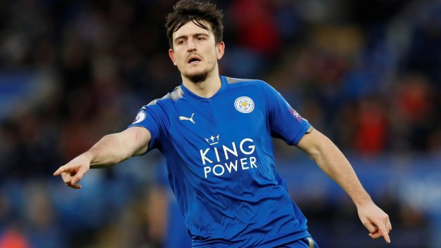Bek Leicester City, Harry Maguire. (Foto: Andrew Boyers/Reuters)