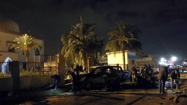 Bom di Benghazi, Libya (Foto: REUTERS/Stringer)