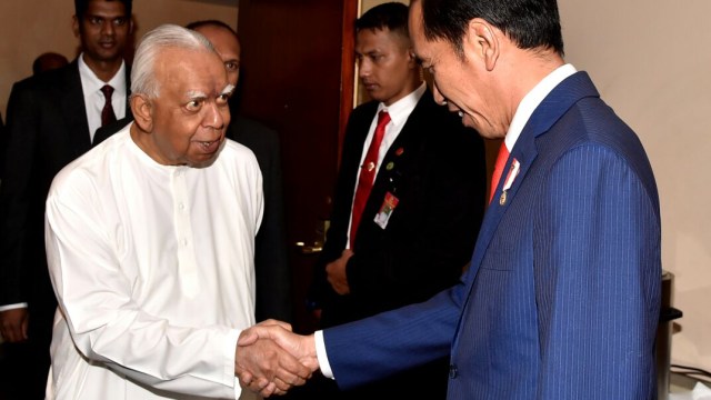 Jokowi Bertemu Pemimpin Oposisi Parlemen Sri Lanka (Foto: Biro Pers Setpres)