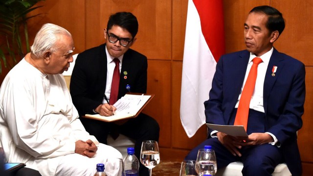 Jokowi Bertemu Pemimpin Oposisi Parlemen Sri Lanka (Foto: Biro Pers Setpres)