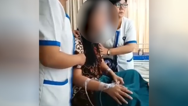 Pelecehan seksual oleh perawat di rumah sakit. (Foto: Instagram @thelovewidya)