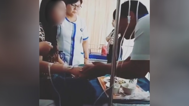 Pelecehan seksual oleh perawat di rumah sakit. (Foto: Instagram @thelovewidya)