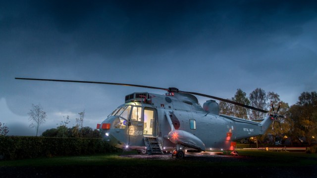 Helicopter Glamping Skotlandia (Foto: Dok. Helicopter Glamping)
