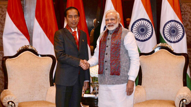 Ekonomi dan Maritim, Topik Utama Pertemuan Jokowi-PM India di Jakarta (1310464)