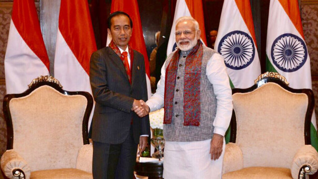 Kunjungan kerja Jokowi ke India (Foto: Biropers/Kris)