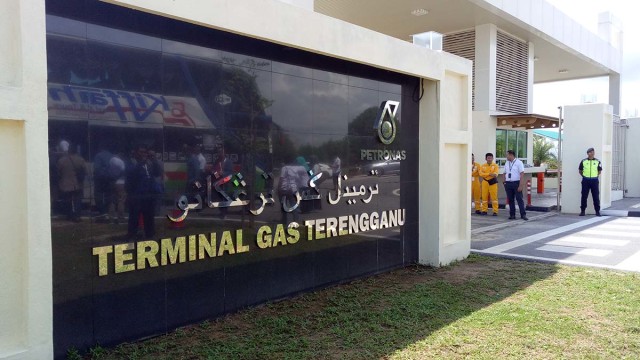 Terminal gas milik Petronas di Kerteh (Foto: Wendiyanto/ kumparan)