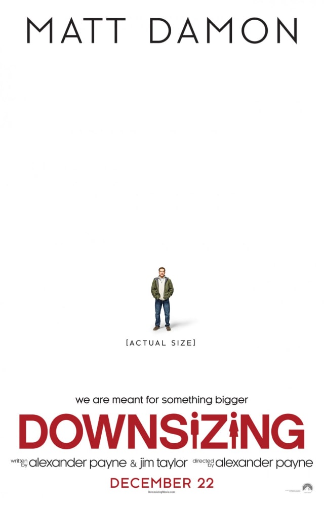 Downsizing poster (Foto: Dok. Movieinsider)