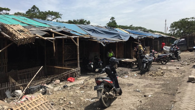 Pedagang Unggas Pasar Bebek Marunda Direlokasi (Foto: Fachrul Irwinsyah/kumparan. )