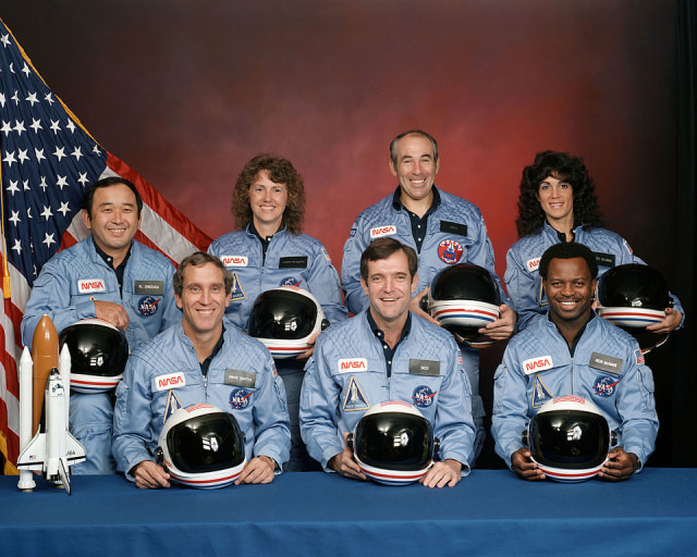 Awak Challenger 1986 (Foto: NASA Human Space Flight Gallery)