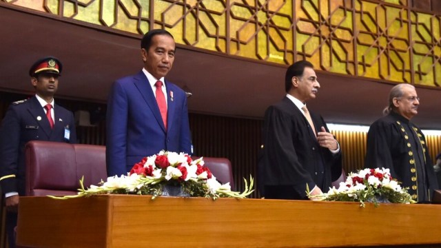 Jokowi di Pakistan (Foto: Dok. Biro Pers)