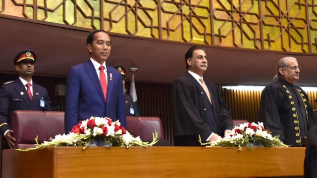 Jokowi di Pakistan (Foto: Dok. Biro Pers)