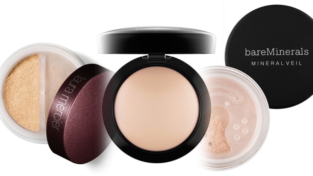 Mineral Makeup. (Foto: Dok. MAC Cosmetics, Laura Mercier, BareMinerals)