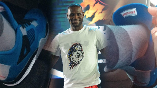 LeBorn James (Foto: AFP/Ted Aljibe, Instagram @kingjames)