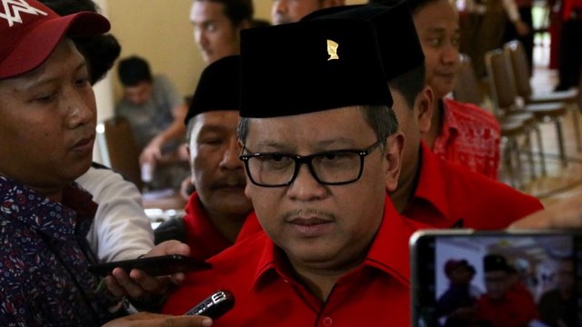 Sekjen PDIP Hasto Kristiyanto (Foto: Garin Gustavian/kumparan)
