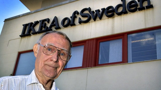 Pendiri IKEA, Ingvar Kamprad (Foto: Reuters)