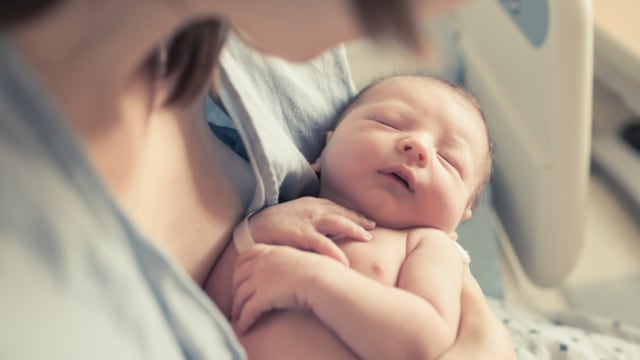 Bayi baru lahir  Foto: Thinstock