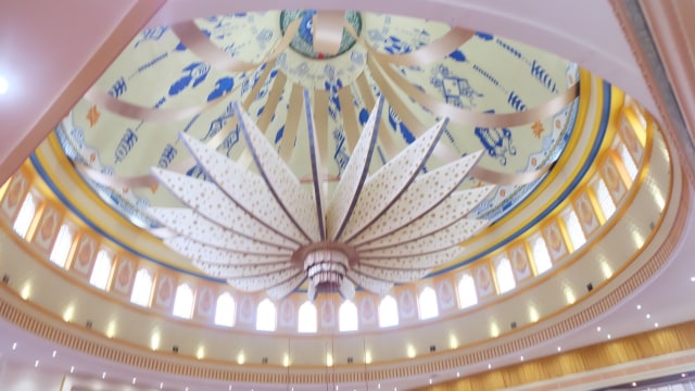 Atap Masjid Hubbul Wathan (Foto: Bella Cynthia Ratnasari/kumparan)