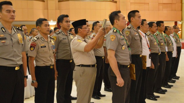 Panitia seleksi anggota baru Polri (Foto: SDM Polri)