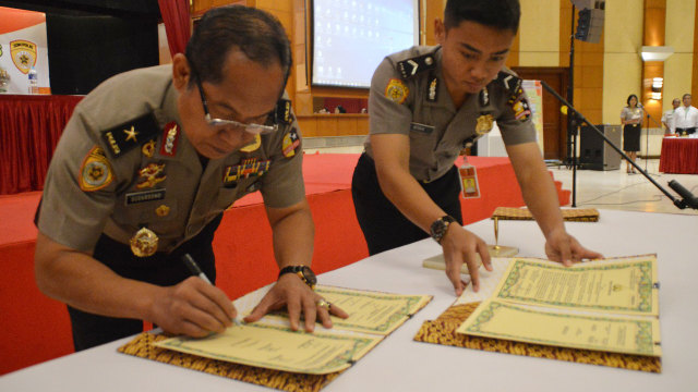 Panitia seleksi anggota baru Polri (Foto: SDM Polri)