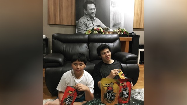 Sean dan Daud putra Ahok. (Foto: Instagram @nachoseann)