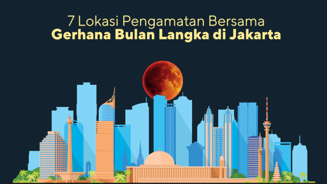 7 Lokasi Pengamatan Gerhana Bulan Total di Jakarta (Foto: Chandra Dyah A/kumparan)